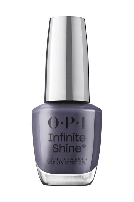 OPI Less is Norse front packaging showing deep blue color and gloss
