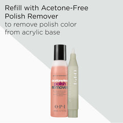 OPI corrector pen in a handbag portraying on-the-go touch-up convenience