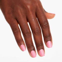 Close-up of OPI polish texture highlighting creamy, streak-free finish and gloss