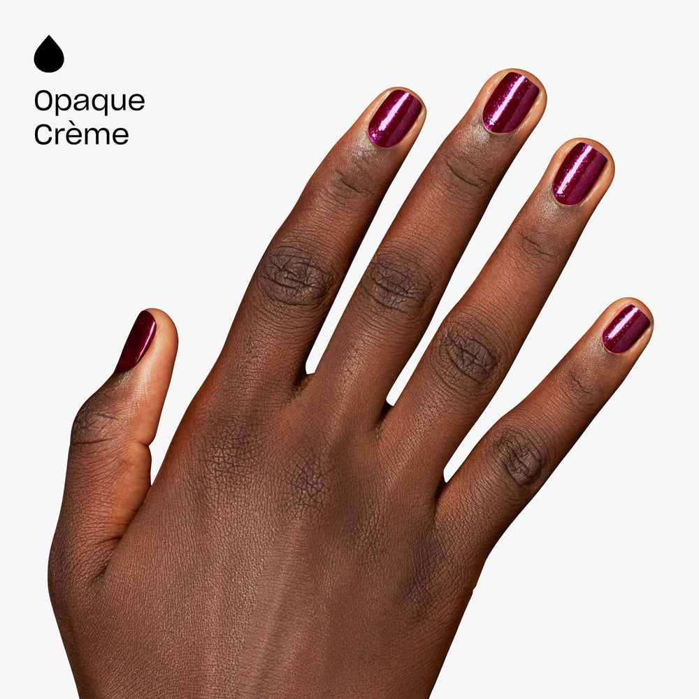 OPI close-up of shimmer particles in Lincoln Park After Brunch enhancing light reflection benefit