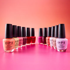 OPI nails in evening light painted Lincoln Park After Brunch showing multidimensional sheen benefit
