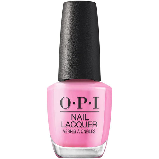 OPI Makeout-side front bottle showing vibrant pink and glossy finish for bold color