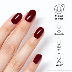 OPI multiple nail tips arrayed showing size selection and custom fit options