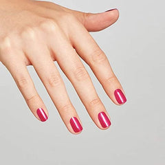 OPI nail polish applied on hands in lifestyle shot highlighting vibrant finish