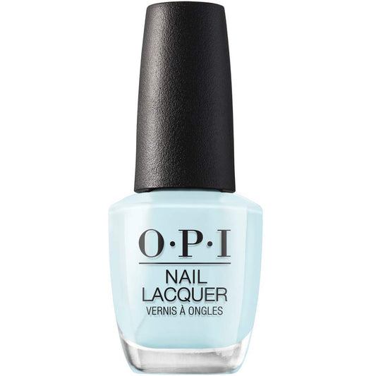 OPI bottle front view showing Move-mint shade and glossy finish benefit