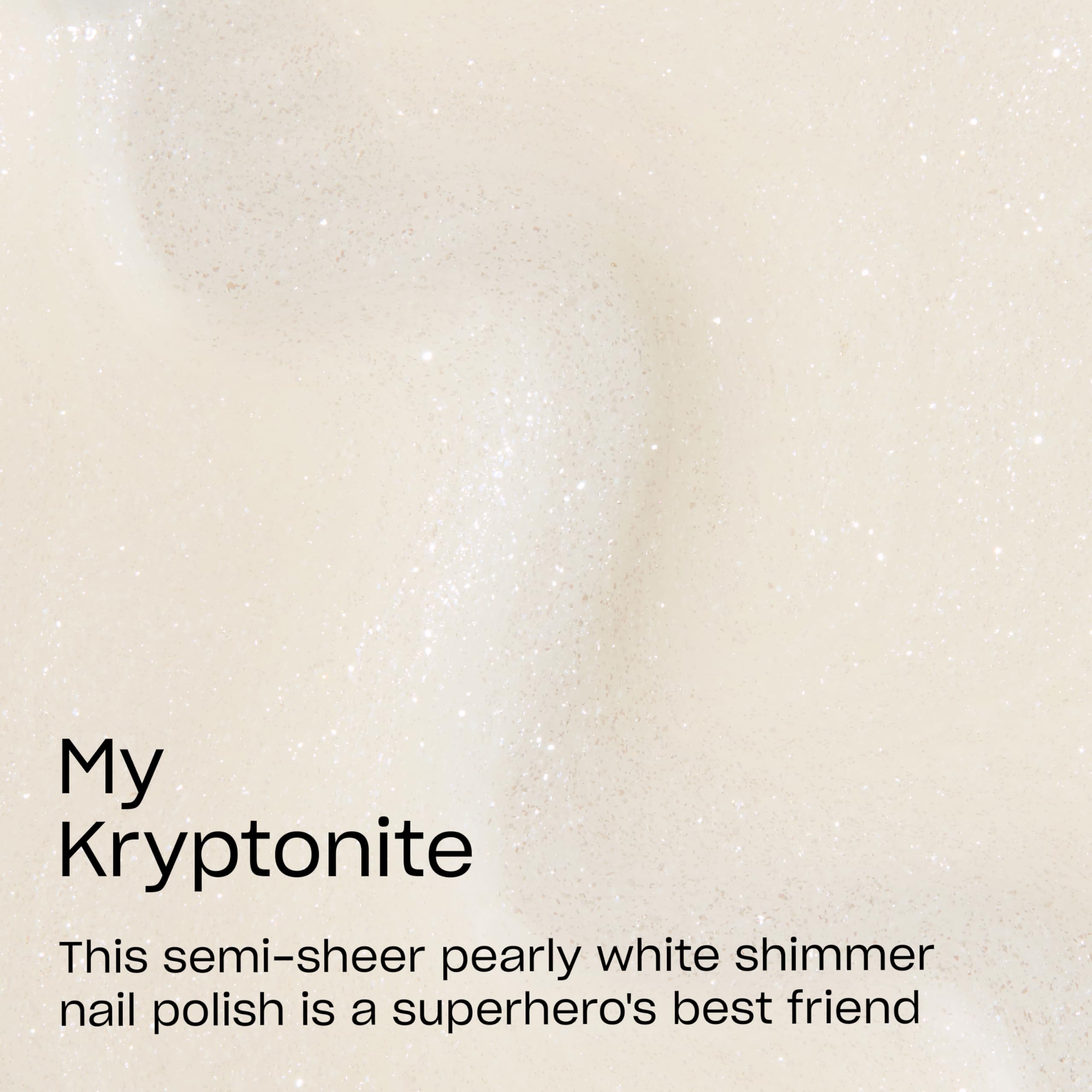 OPI My Kryptonite brush stroke showing smooth application and streak-free coverage