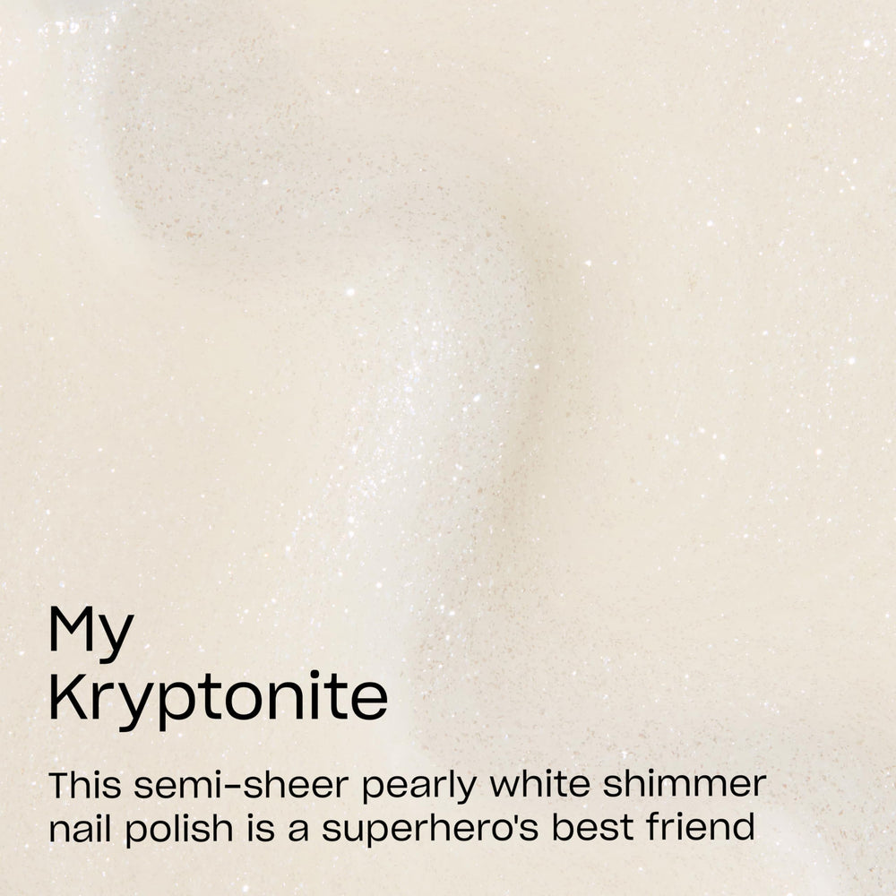 OPI My Kryptonite brush stroke showing smooth application and streak-free coverage