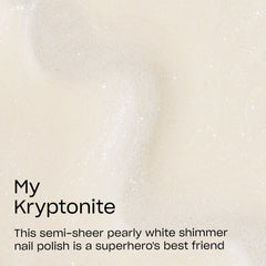 OPI My Kryptonite brush stroke showing smooth application and streak-free coverage