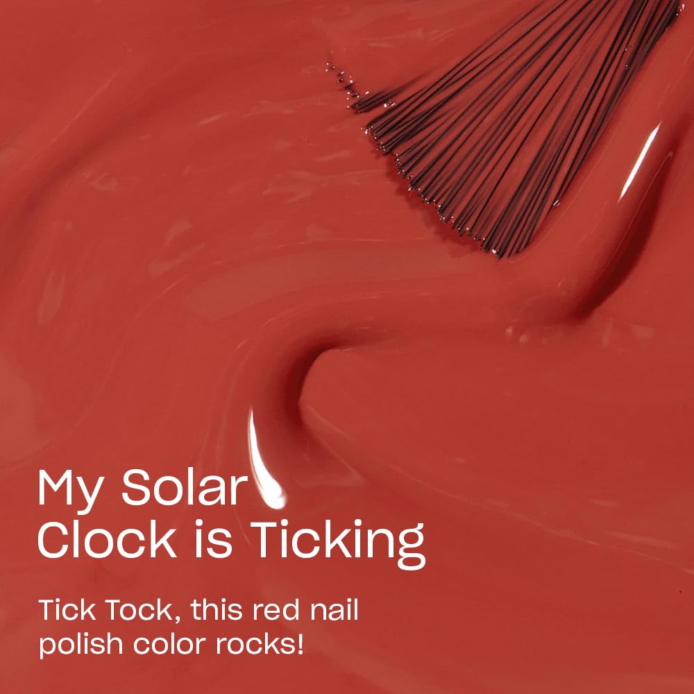 OPI pro-wide brush stroke demonstrating smooth coverage and no streaks