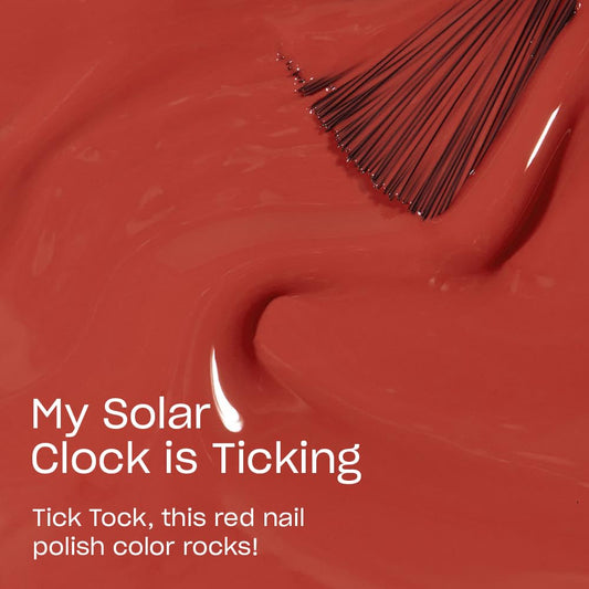 OPI pro-wide brush stroke demonstrating smooth coverage and no streaks