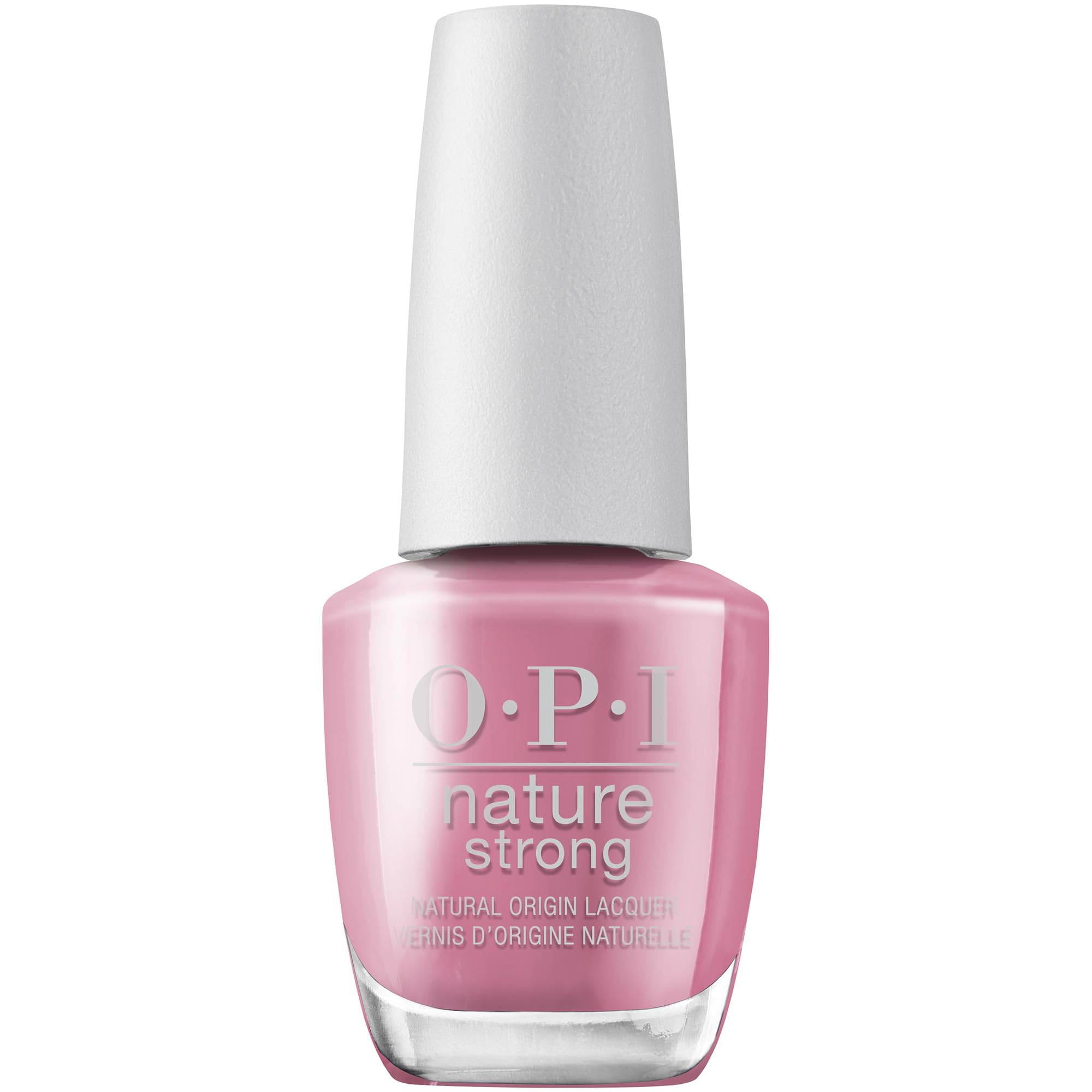 OPI bottle front view showing soft pink shade and brand clarity benefit