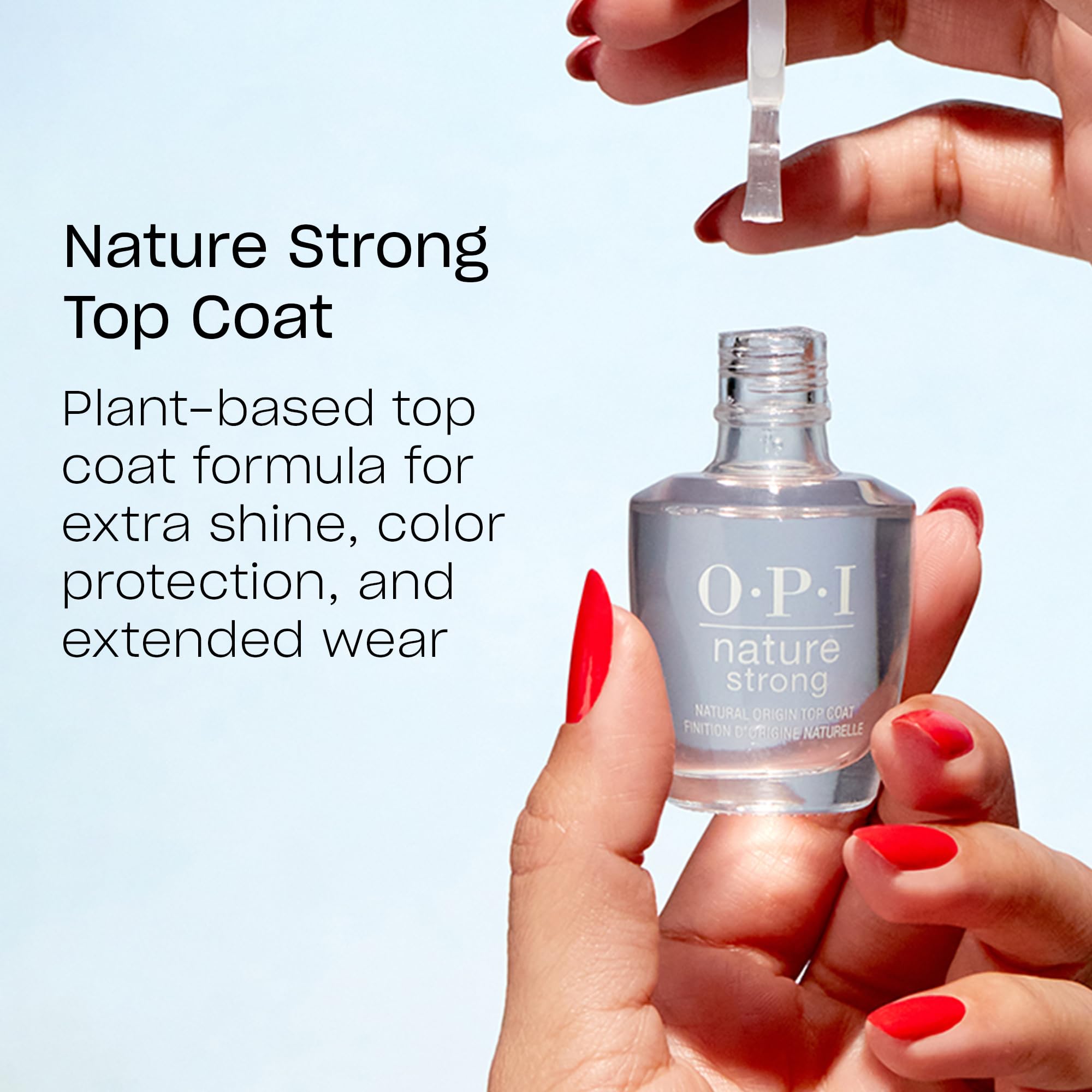 OPI Nature Strong brush detail demonstrating smooth application