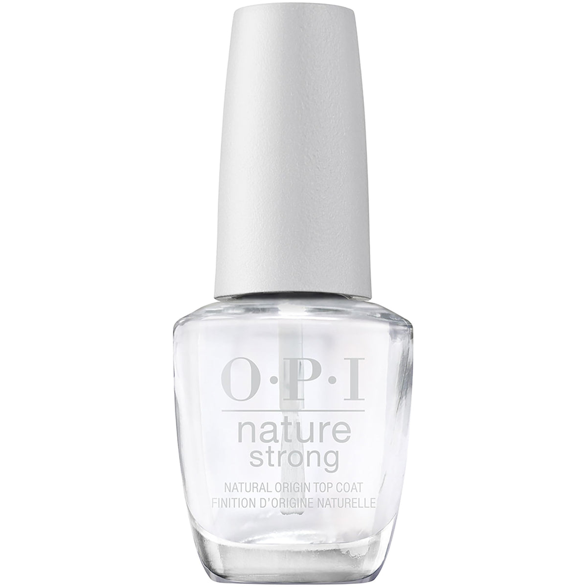 OPI Nature Strong front bottle showing label and eco benefits