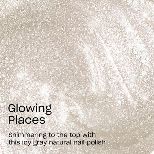 OPI Nature Strong brush stroke of Glowing Places showing smooth application