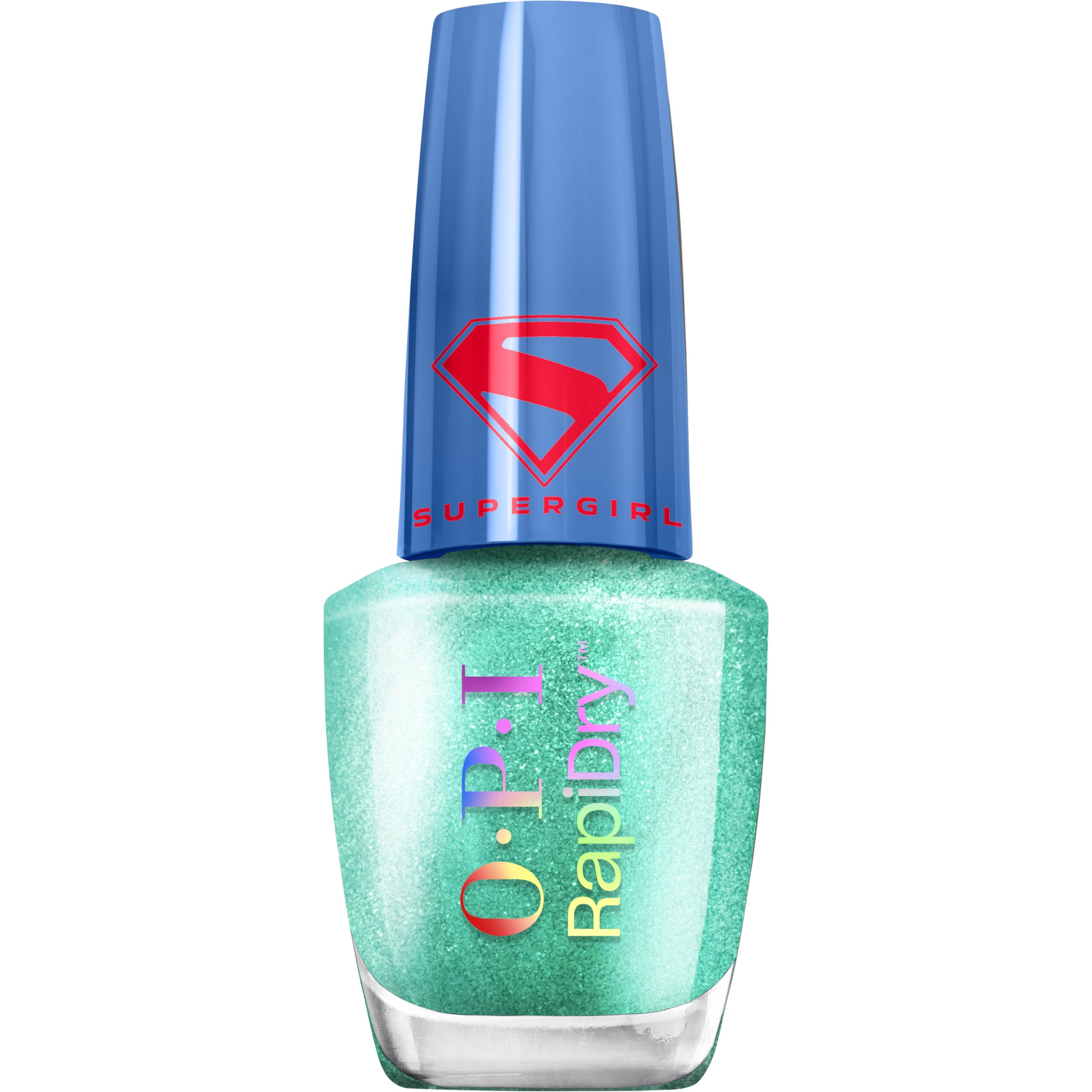 OPI Neon Nova front bottle showing label and glossy green shade for quick identification and appeal