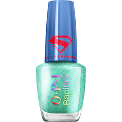 OPI Neon Nova front bottle showing label and glossy green shade for quick identification and appeal