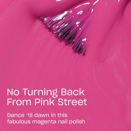 OPI brush stroke swatch demonstrating smooth, opaque coverage and streak-free application