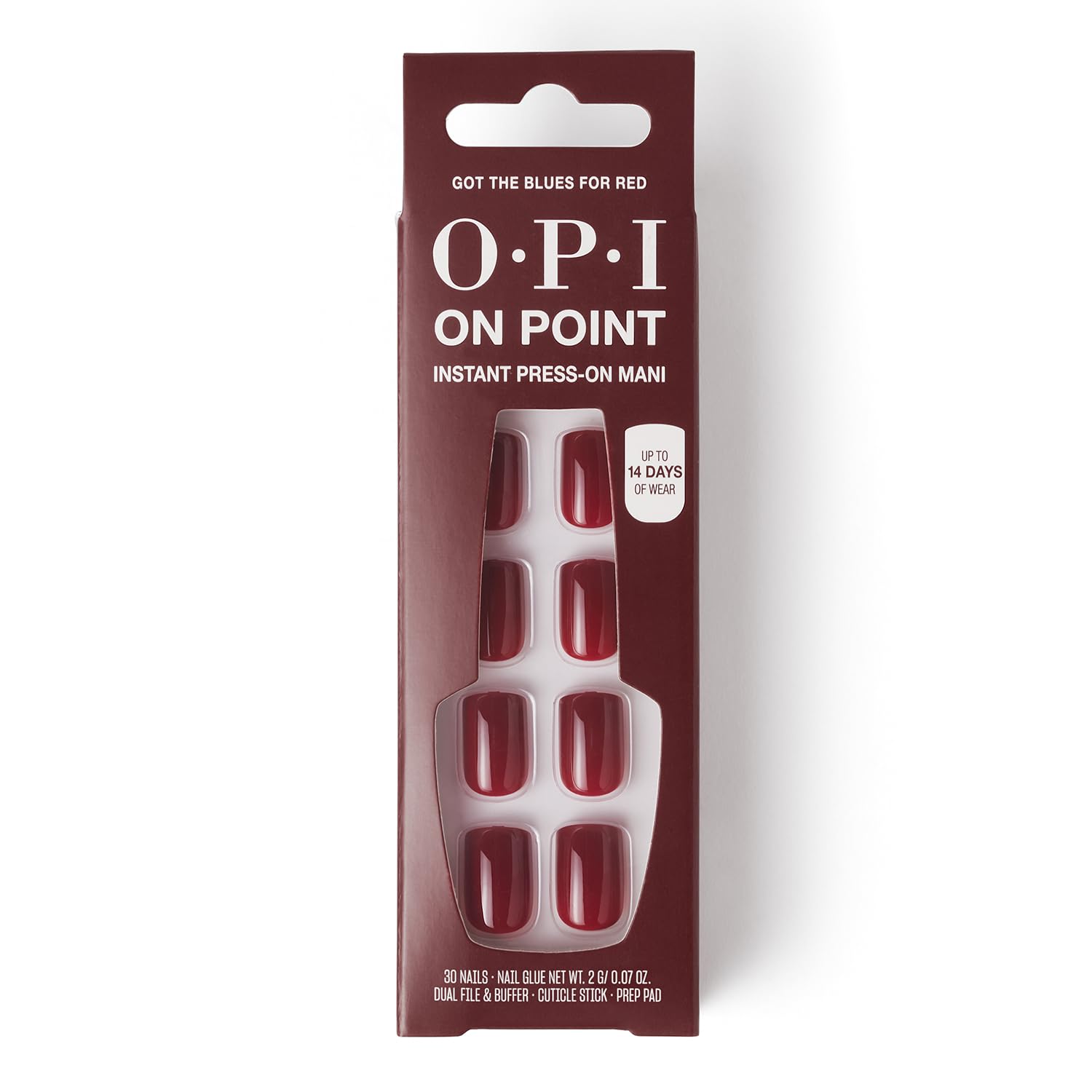 OPI front packaging showing set components and benefits