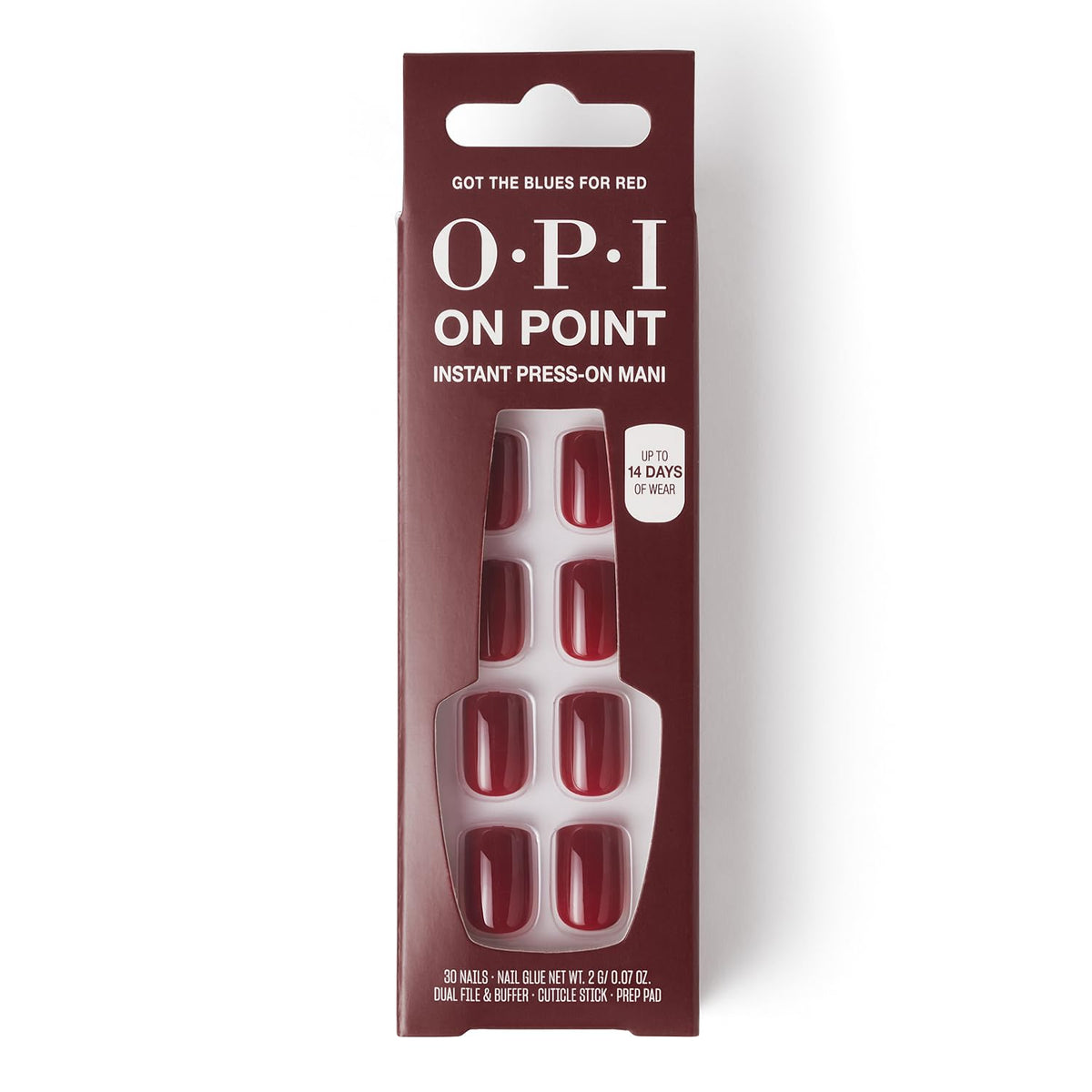 OPI front packaging showing set components and benefits