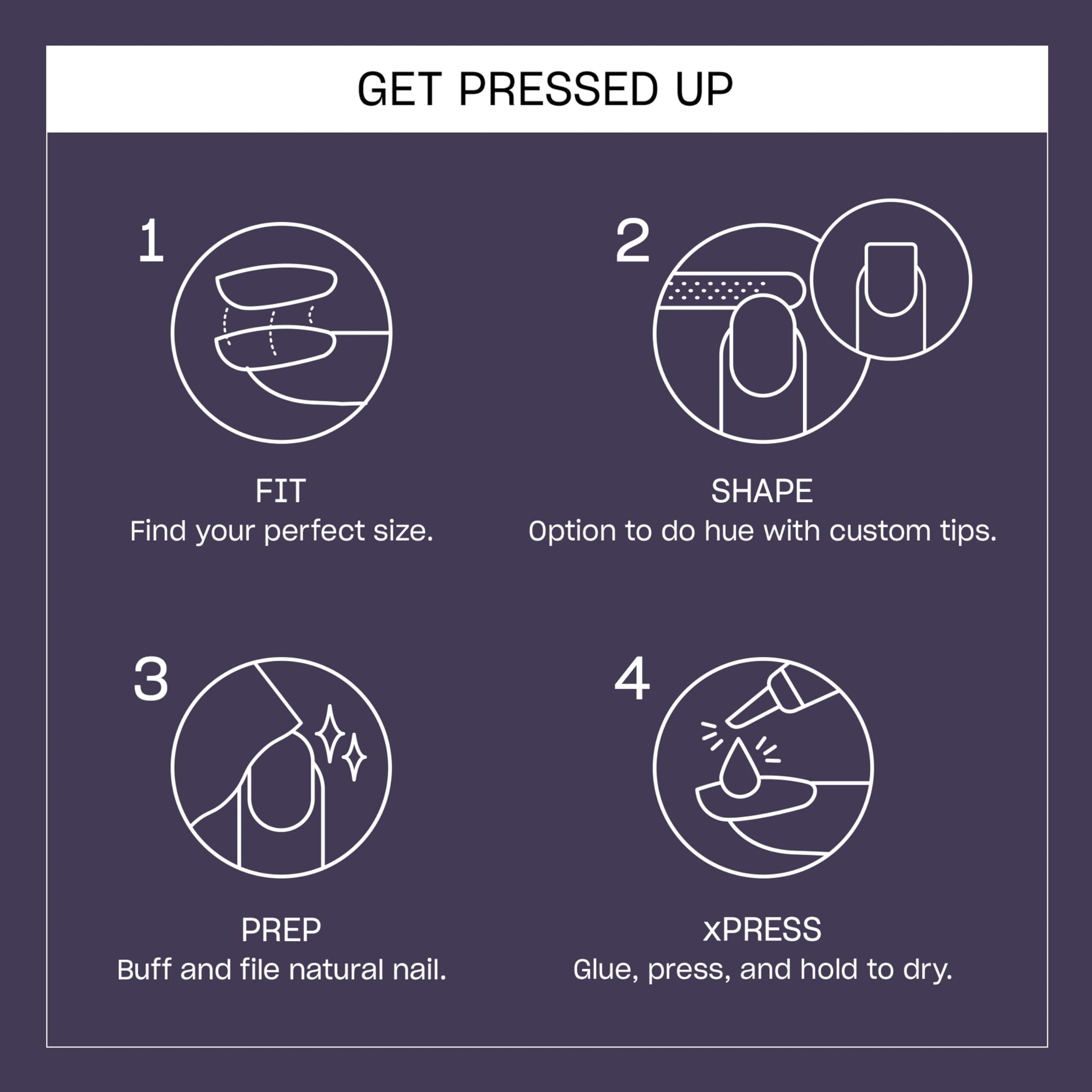 OPI less is norse on a hand model demonstrating natural short-round shape and stylish wear