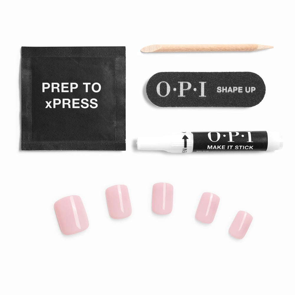 OPI nails styled for a wedding-ready look showing elegant nude pink versatility
