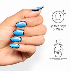 OPI Planetary Pop glossy surface close-up highlighting smooth finish and bold color