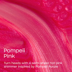 OPI Pro-Wide brush spreading Pompeii Pink evenly for fewer strokes