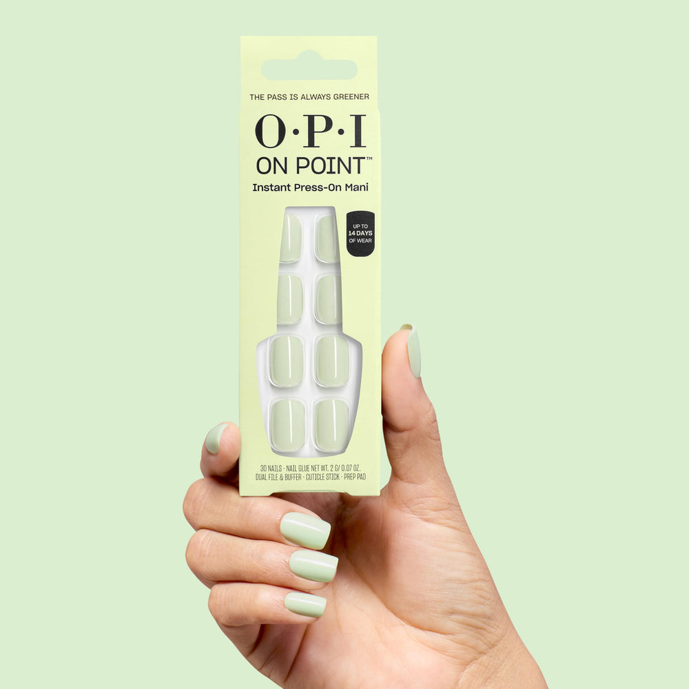 OPI styled nails at night out showcasing bold, long-lasting look