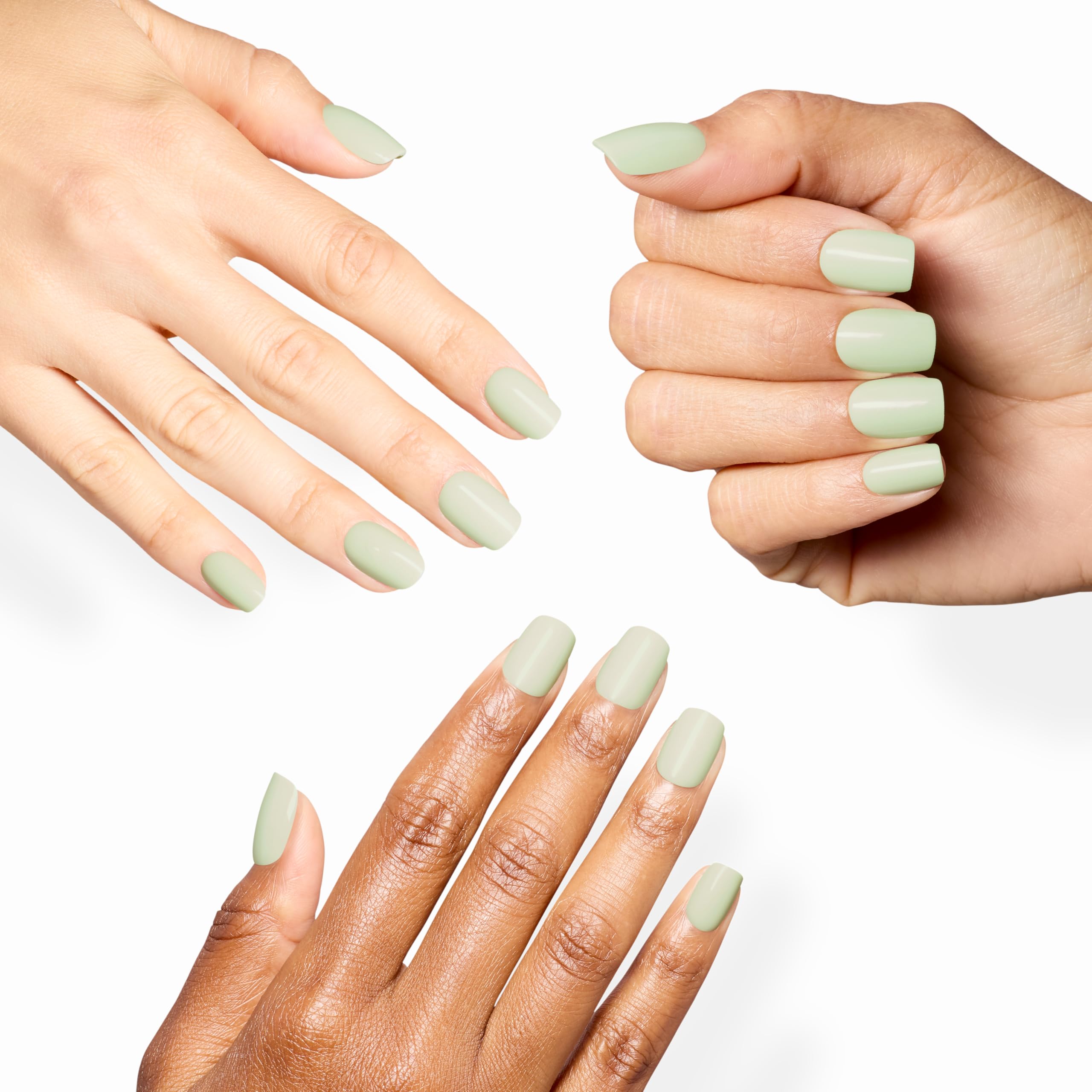 OPI worn on hand lifestyle shot showing instant stylish manicure