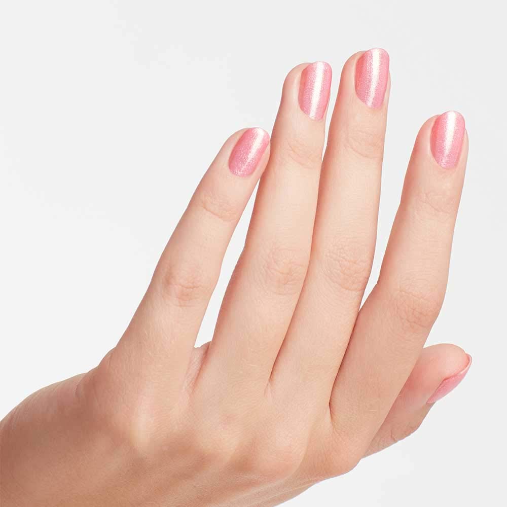 OPI close-up texture of polish highlighting fine shimmer and glossy shine