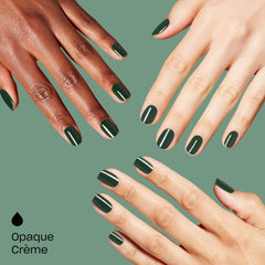OPI polish applying on fingers highlighting quick-dry, smudge-resistant finish