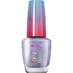 OPI bottle front view showing labeled shade and finish for quick recognition