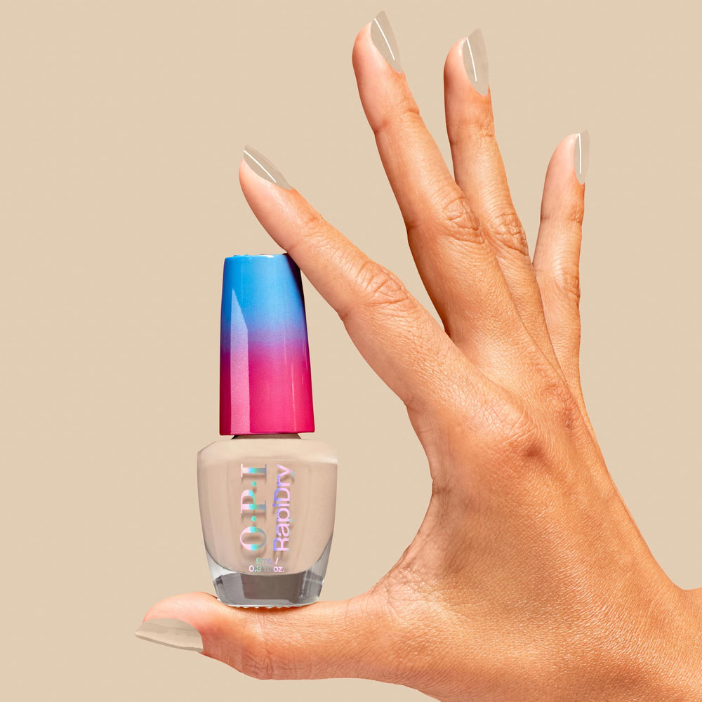OPI lacquer texture close-up highlighting smooth crème coverage benefit