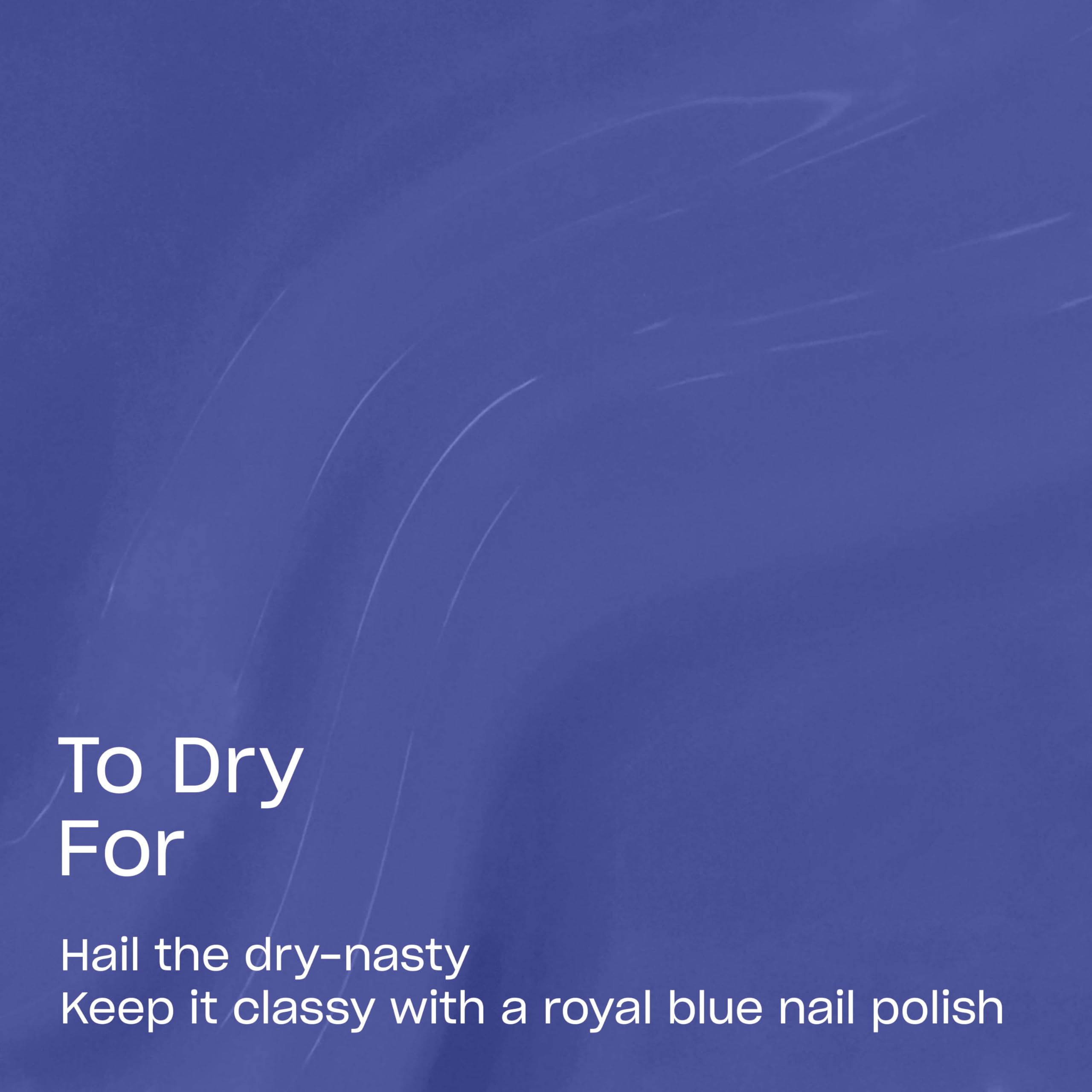 OPI swatch stroke displaying opaque dark blue coverage and color payoff