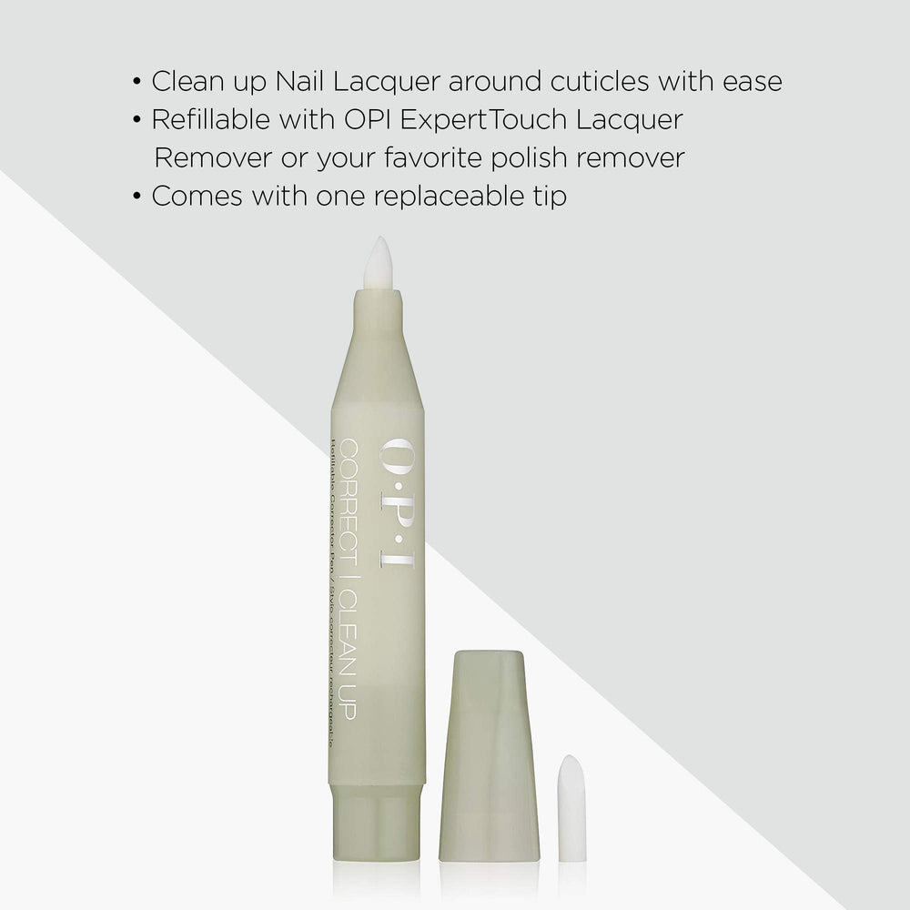 OPI replacement felt tip and cap detail for easy maintenance and fresh application