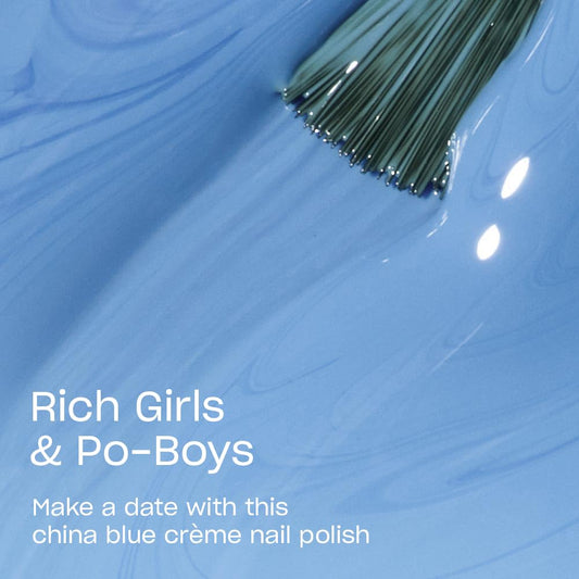 OPI brush stroke of rich girls & po-boys showing smooth, streak-free finish
