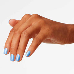 Close-up of OPI rich girls & po-boys crème texture showing even coverage