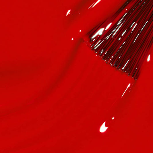 OPI brush close-up showing pro-wide brush delivering even coverage