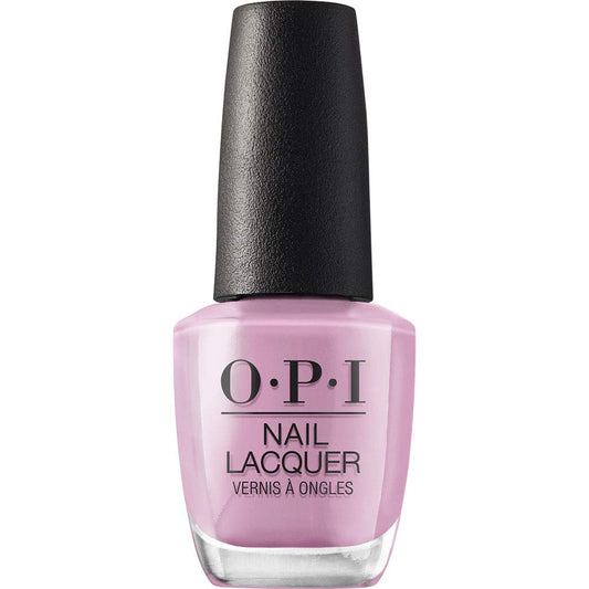 OPI bottle front view showing Seven Wonders of OPI shade and glossy finish benefit