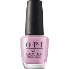 OPI bottle front view showing Seven Wonders of OPI shade and glossy finish benefit