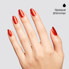 OPI macro of shimmer texture highlighting reflective particles and depth