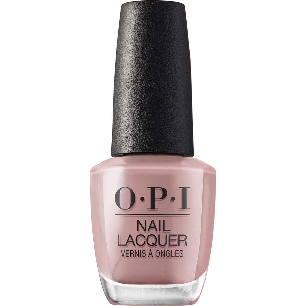 OPI bottle front view showing soft pink shade for reliable color