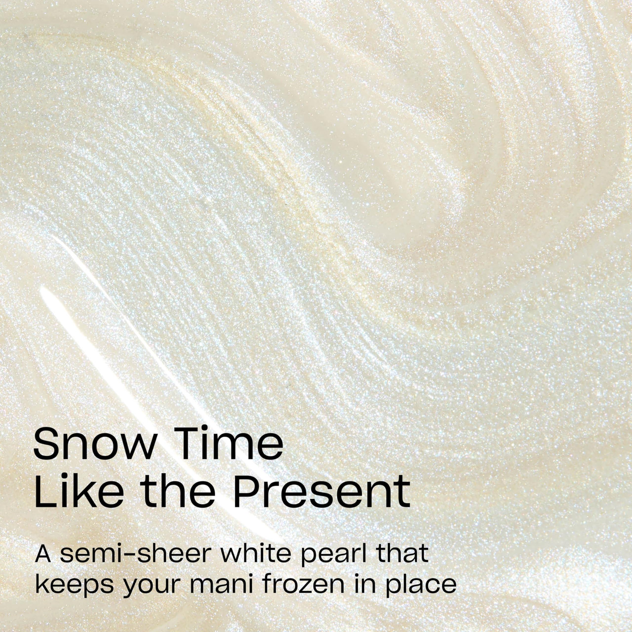 OPI Speedy Rush Brush close-up demonstrating even application and faster drying