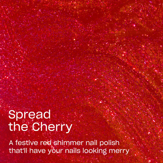 OPI brush stroke of Spread the Cherry demonstrating smooth application