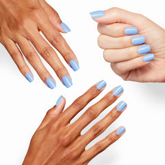 OPI close-up of glossy Verified finish highlighting smooth shine and salon look