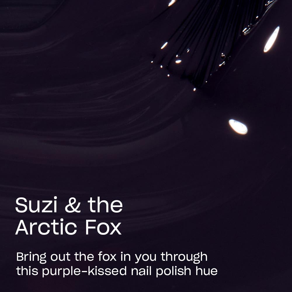 OPI brush stroke demonstrating smooth application and even coverage benefit