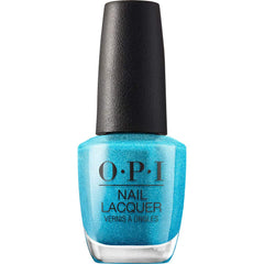 OPI bottle front view of Teal the Cows Come Home showing vibrant turquoise shade and salon finish