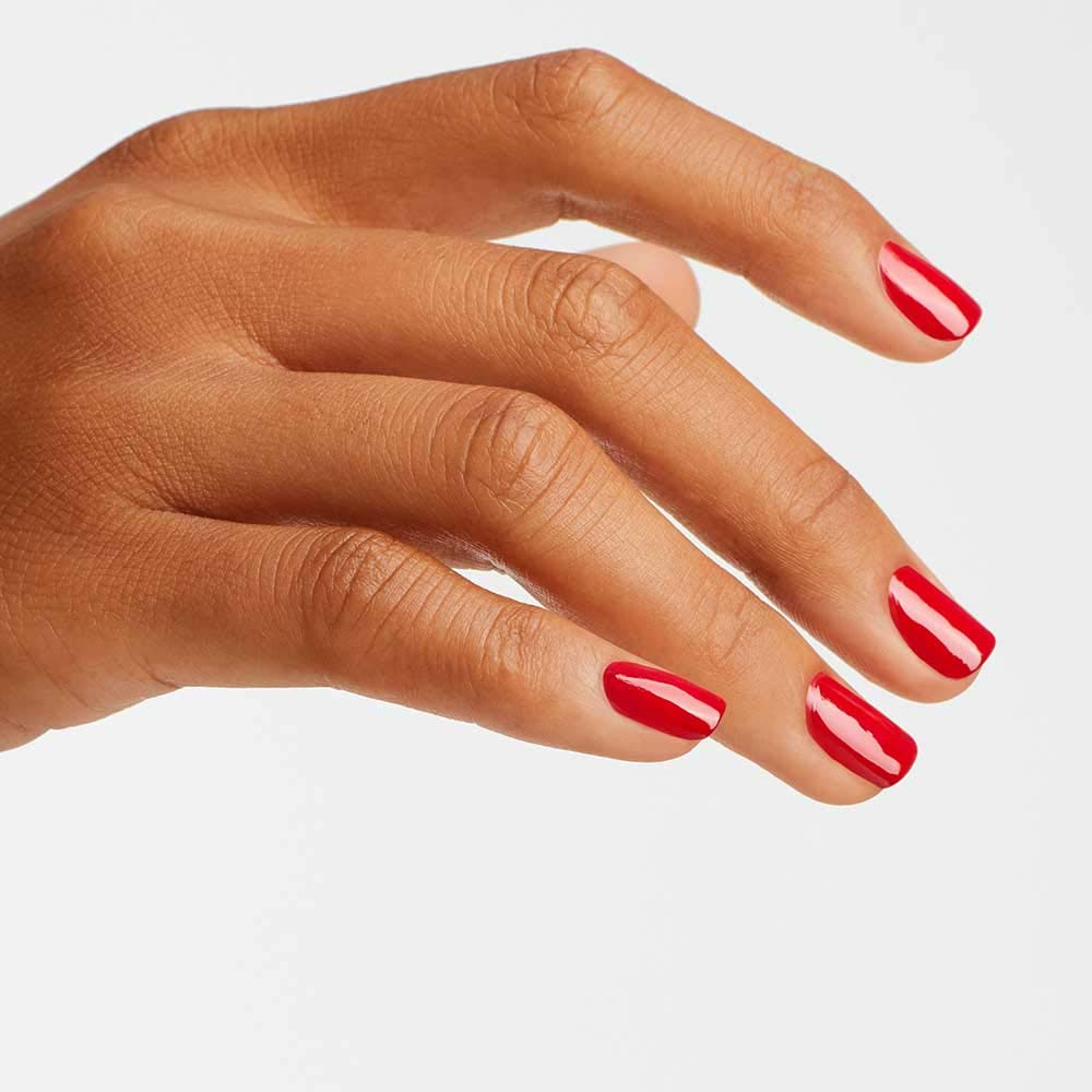 Application on nails in hand showing even coverage and fast-dry benefit