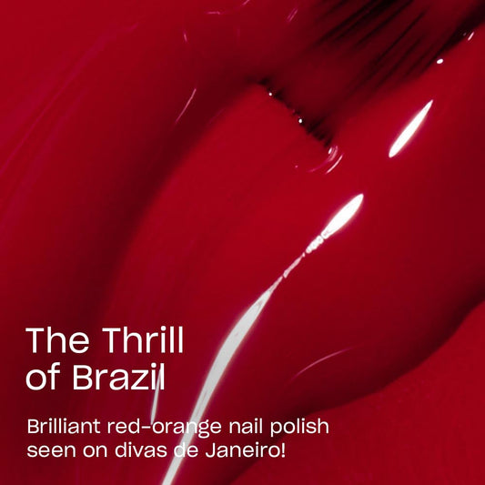 OPI ProWide brush close-up demonstrating smooth, streak-free application benefit