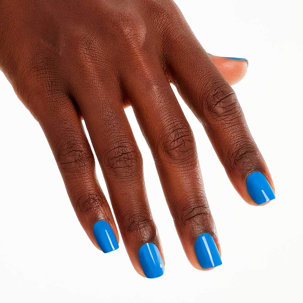 OPI close-up of lacquer texture highlighting even pigment and salon-quality gloss
